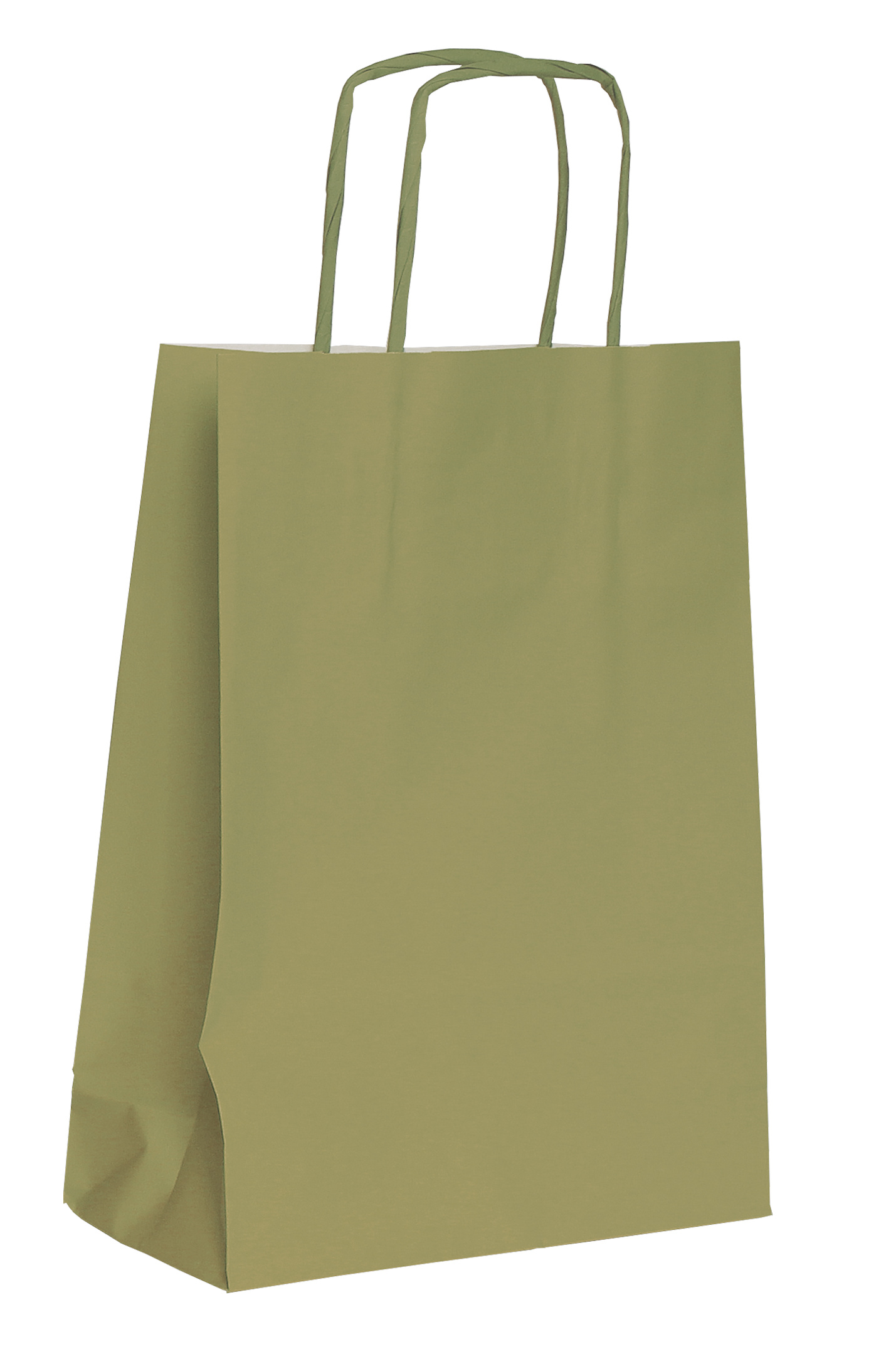 Papiertasche VERONA, Farbe olive Papiertasche VERONA, Farbe olive